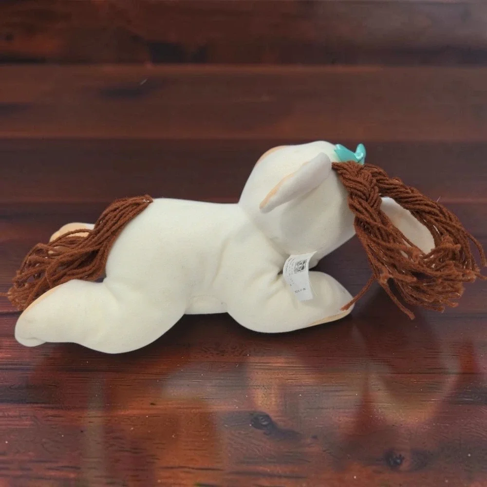 VTG 90's Hasbro Cabbage Patch Kids Crimp N Curl Pets Dog Plush 10